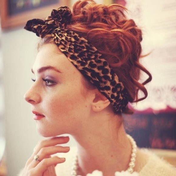 Leopard Print Bandana - Picture 3 of 5